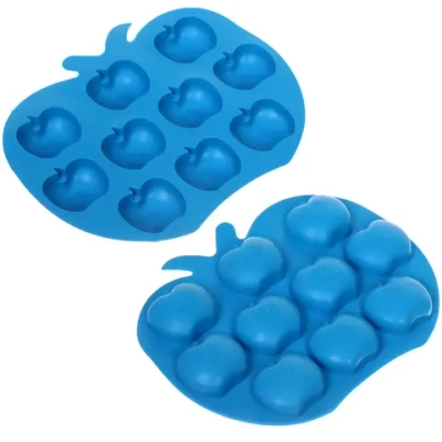 Форма для льда силиконовая «Яблочко» 17*14см, цвета микс