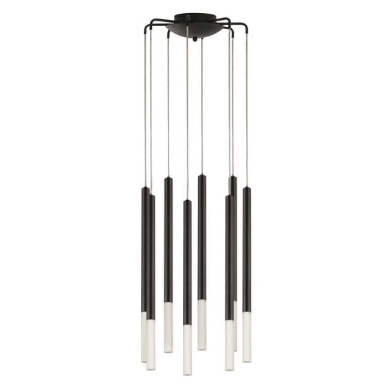 L8T747137 Люстра TUBO LED 40W 2000LM 360G ЧЕРНЫЙ 3000K