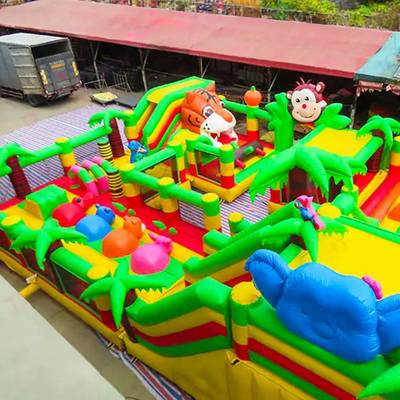 Надувной парк «Спортивный мир»