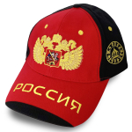 Вышитая бейсболка Россия