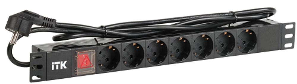 Блок розеток  ITK PH12-7D1-P