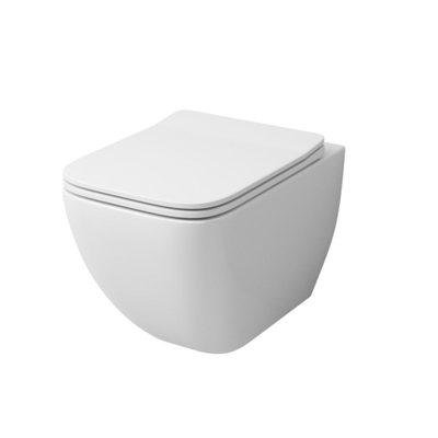 Унитаз подвесной безободковый с тонкой крышкой Grossman GR-4447S