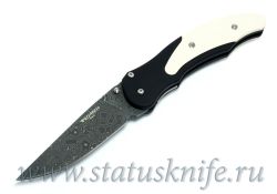 Нож Pro-Tech Custom 1851 Double Action Defiance Damascusфотография - 1