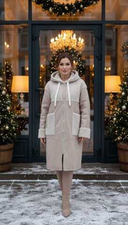 Дубленка 50336355 Fabrika