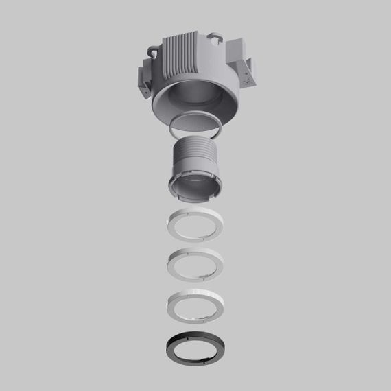Встраиваемый светильник Maytoni Technical Downlight Intro 2.0 DL136-GU10-W