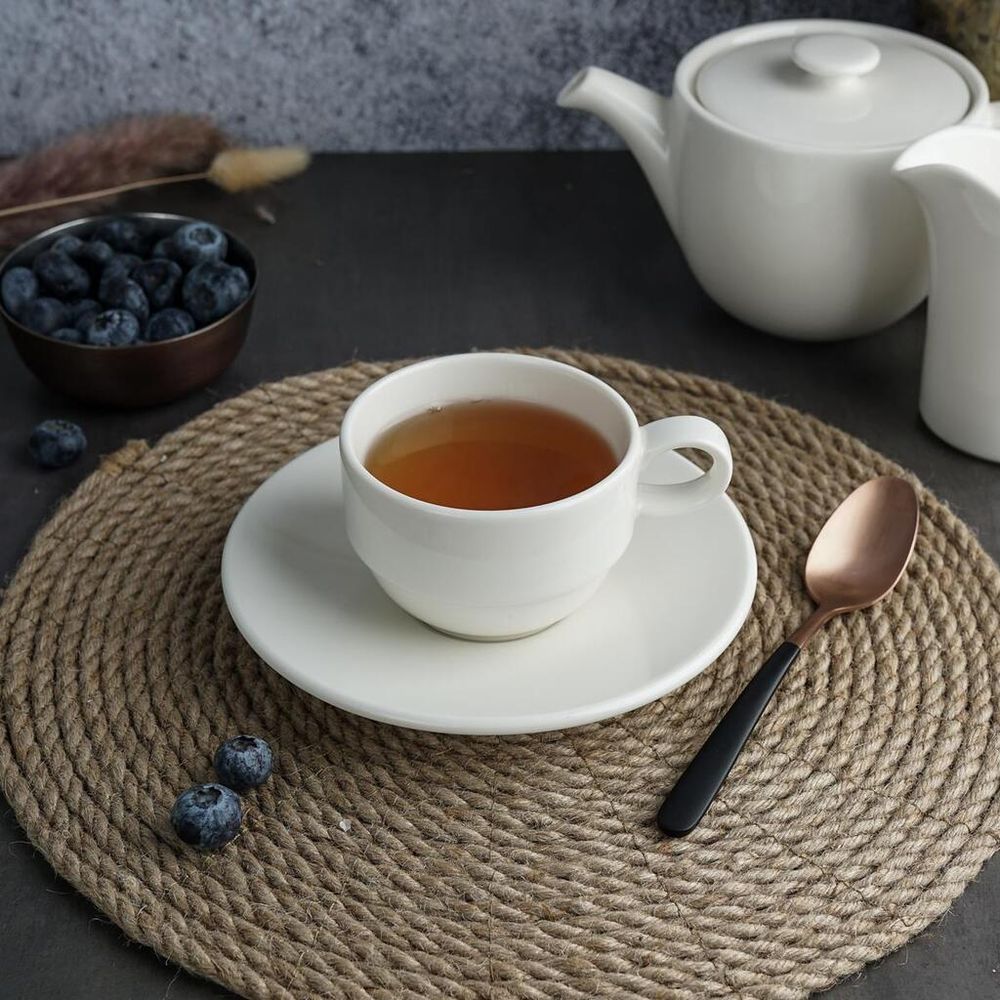 Чашка 180 мл чайная d 8,5 см h5,5 см Simply   Stackable Noble [6]