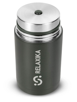 Термос для еды Relaxika 301 (1 литр), хаки