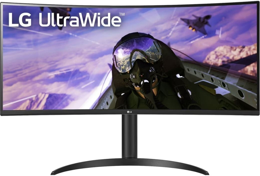 Монитор 34" LG 34WP65C-B черный