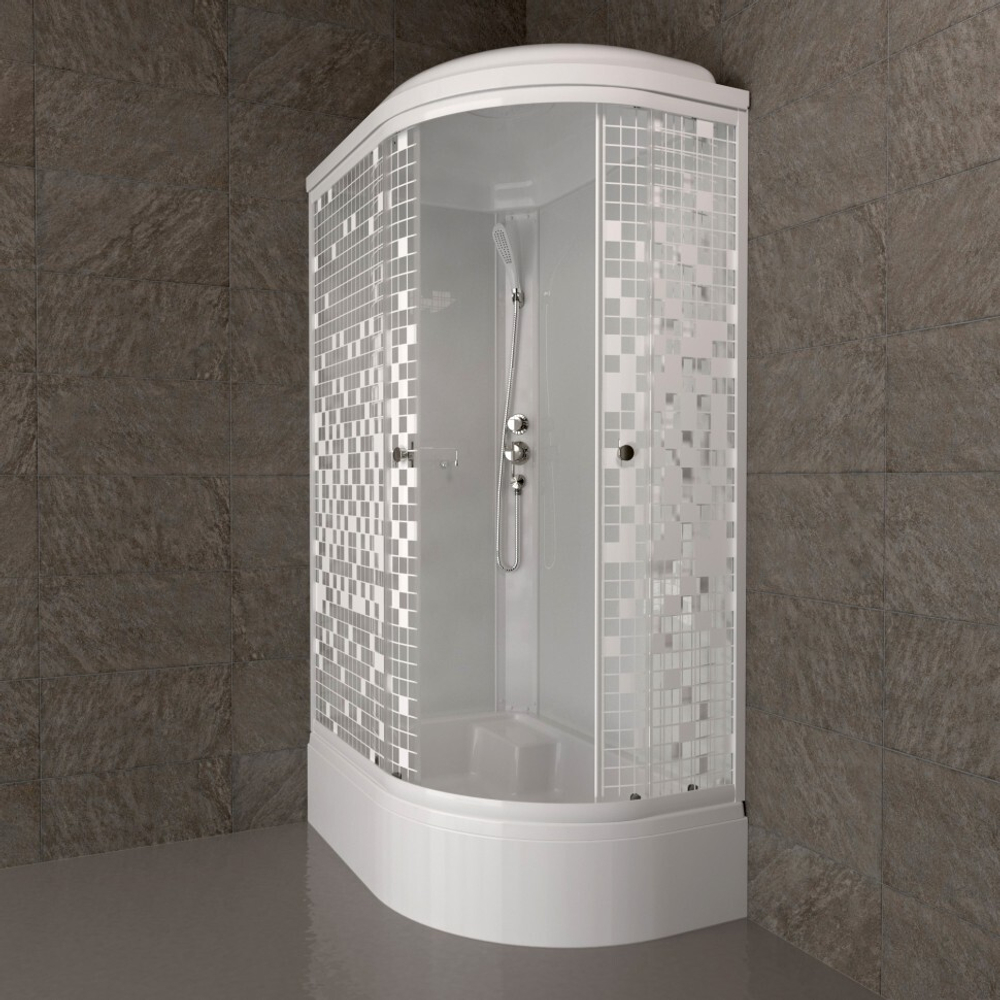 Душевая кабина Triton Коралл В 120x80 (левая)