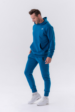 Мужские брюки Nebbia Slim sweatpants with zip pockets “Re-gain” 320 Blue