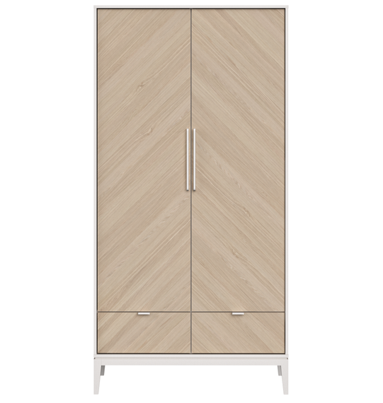 Шкаф Fjord 2-х створчатый (белый)