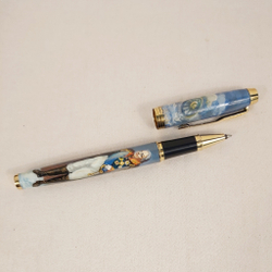 Ручка   с ручной росписью Палех "Кутузов"