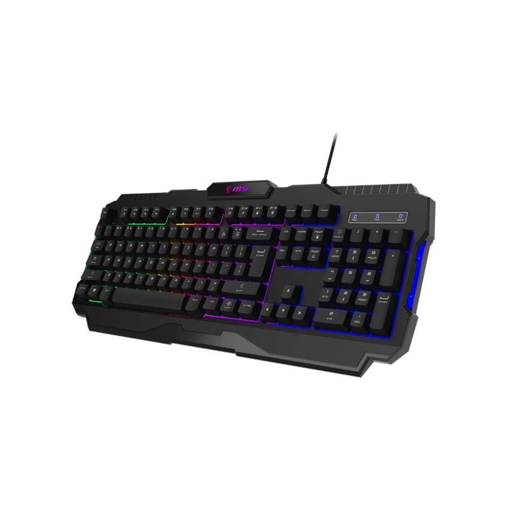 Игровая клавиатура MSI FORGE GK100, RGB, Black