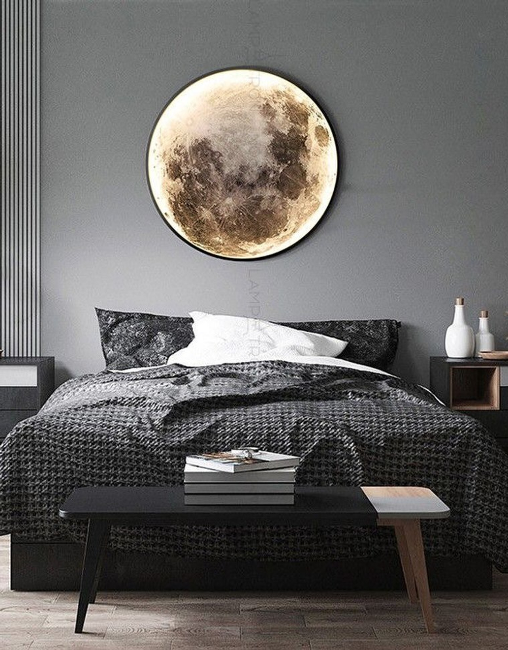 Шикарный космический светильник, который можно вешать на стену и на потолок