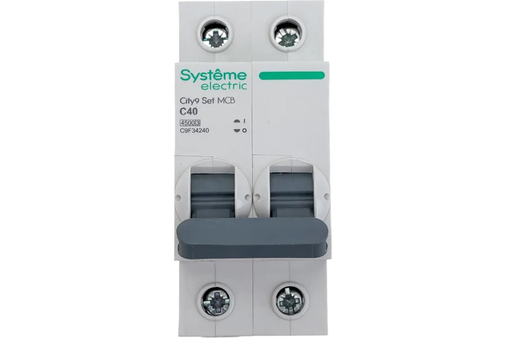 Автоматический выключатель Systeme Electric City9 set ав с 40а 2p 4.5ka 230в C9F34240