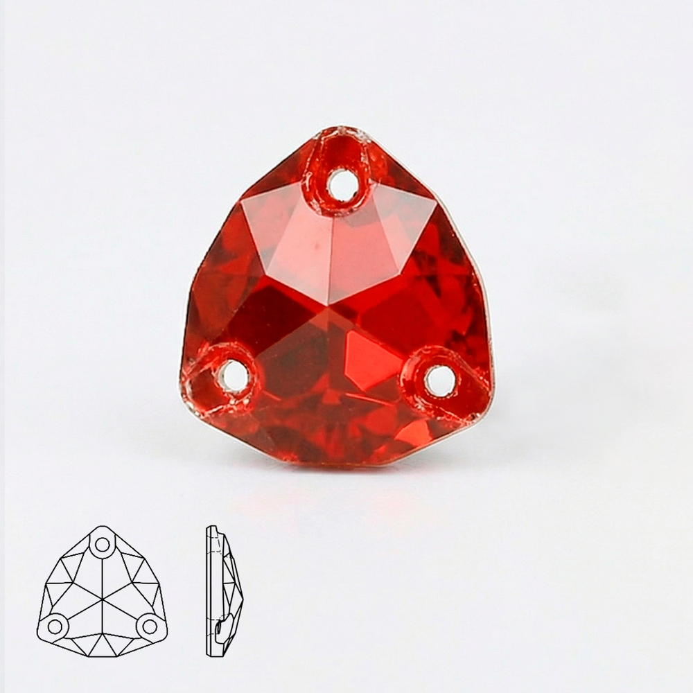 Cтразы Trilliant Siam (Red)