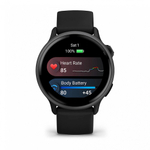 Умные часы Garmin Vivoactive 6 Slate with Black Band (010-02985-40)