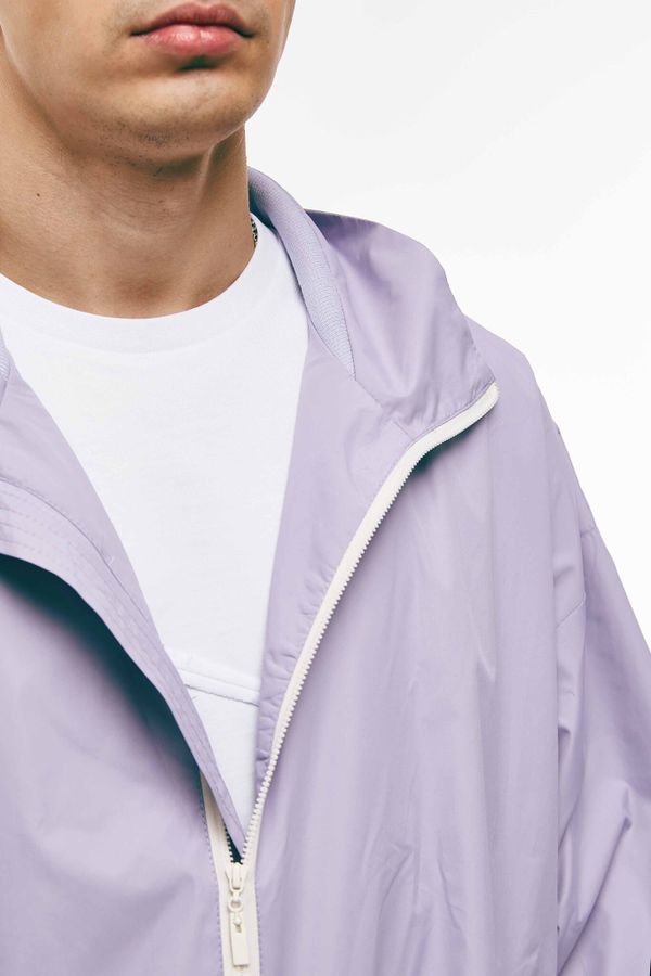 Куртка Ветровка Old School Лиловая - фото 7
