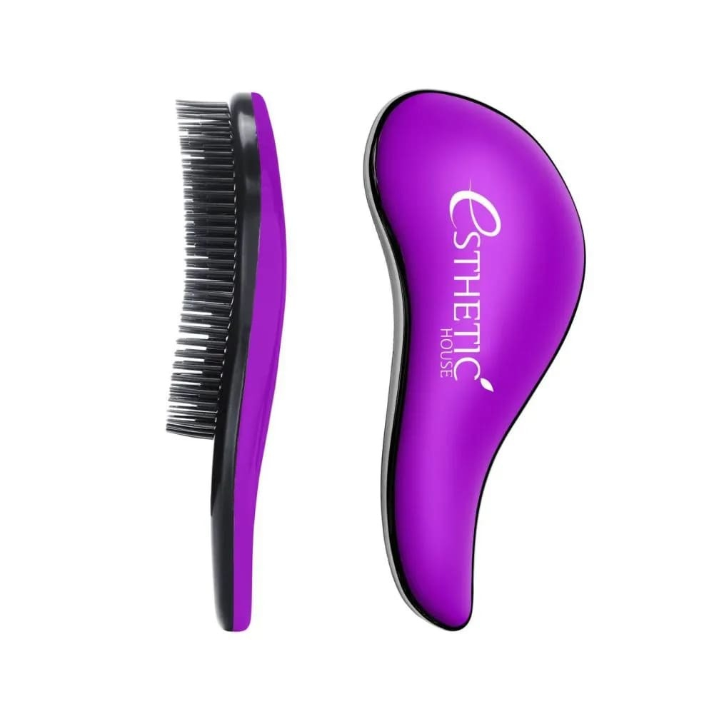 Расческа для волос фиолетовая Esthetic House Hair Brush For Easy Comb