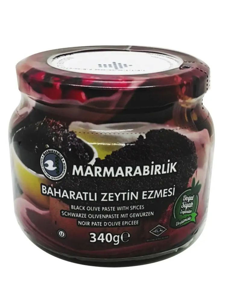 Оливковая паста Marmarabirlik со специями, 340 гр, 2 шт