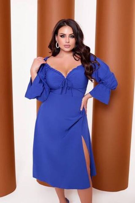 Платье с декольте УК-05565-3 Fabrika Фото 1