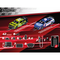 CarrЕra EVOLUTION - автомобильная трасса 5,3 м NASCAR Darlington Showdown + 2 машины 25248/ артикул 25248 / GTIN 4007486252486