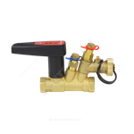 Клапан балансировочный ручной латунь FODRV Ду 40 G1 1/2" Ру25 ВР Kvs=22м3/ч с измерительными ниппелями Venturi BROEN 4755000H-001003