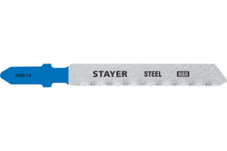 Полотна по металлу STAYER (2 шт; 50х1.2 мм; HSS; Т-хвост.; Т118В) для электролобзика 15993-1.4_z02