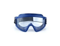 Очки Росомз ЗП2 PANORAMA StrongGlass (2С-1,2) (тёмно-синий корпус) закрытые с прямой вентиляцией, арт. 30237