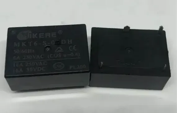 Реле электромагнитное MKT6-S-09DH(=HF7520-009 реле для чайника xiaomi)