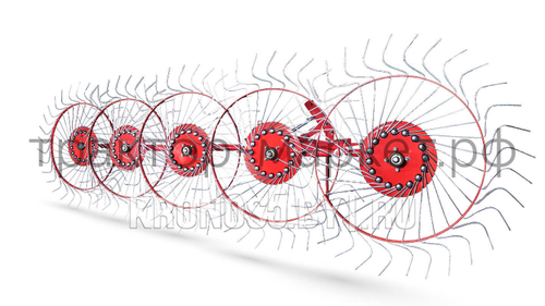 Грабли-сеноворошилки D-Pol | Д-пол ГВН-5