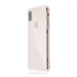 Чехол ROSCO для Apple iPhone X;Apple iPhone XS оптом (арт. IPX/XS-HARD-TPU-TRANSPARENT)