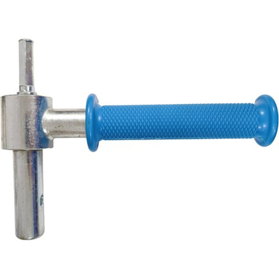 Адаптер для бура LJQ -Ф22 мм, металл, синяя ручка