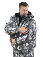 Костюм зимний HUNTER тк.Алова цв.Белый Лес Акция 52\5