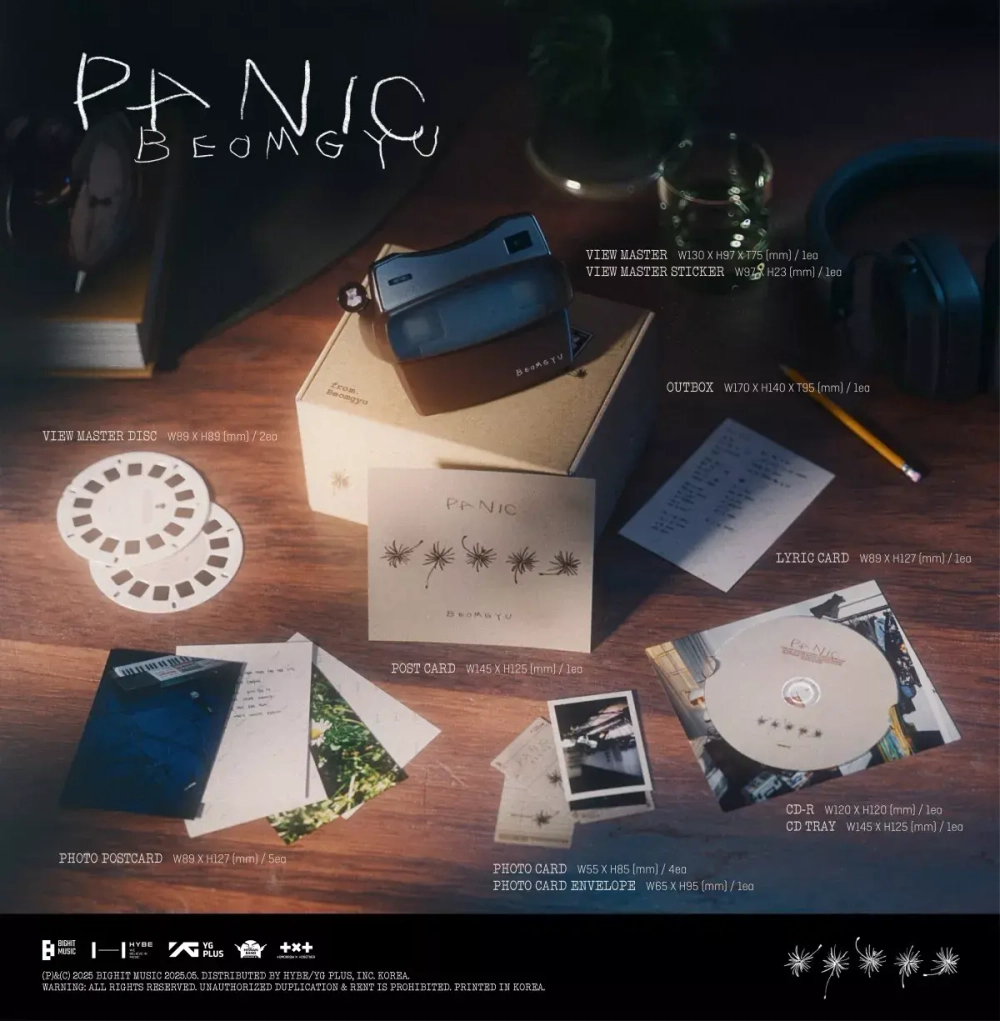 Альбом TXT BEOMGYU - BEOMGYU’s Mixtape : Panic