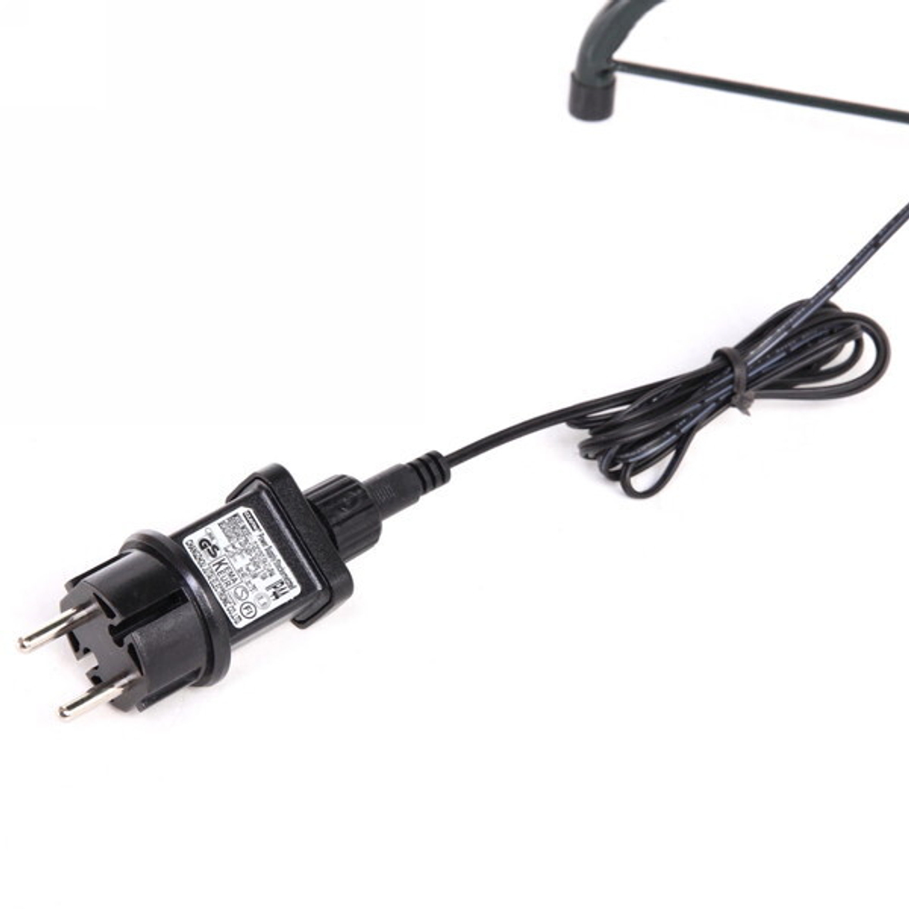 Ёлка светодиодная «Царская» 210 см,ПВХ+леска, шишки, белое напыление, Теплый белый (270 веток) (T2121-210)