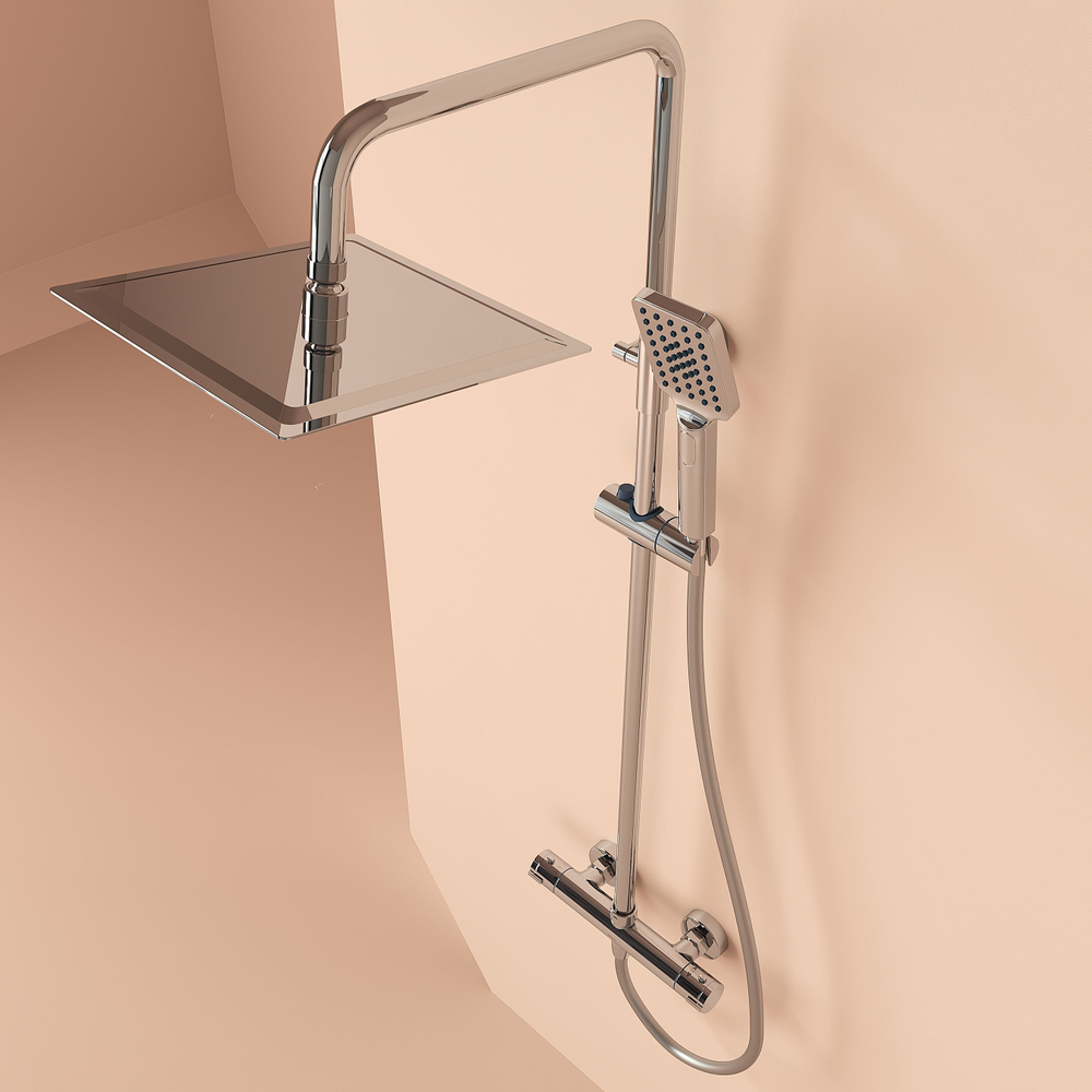 Душевая система Sancos Kanedo с термостатом хром, арт.SC7100CH