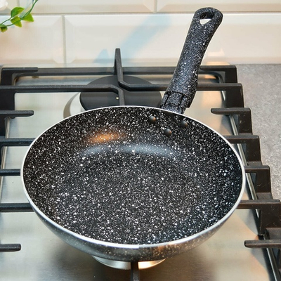 Сковорода 20см "Easy Stone" а/пр, индукция, тм Калитва