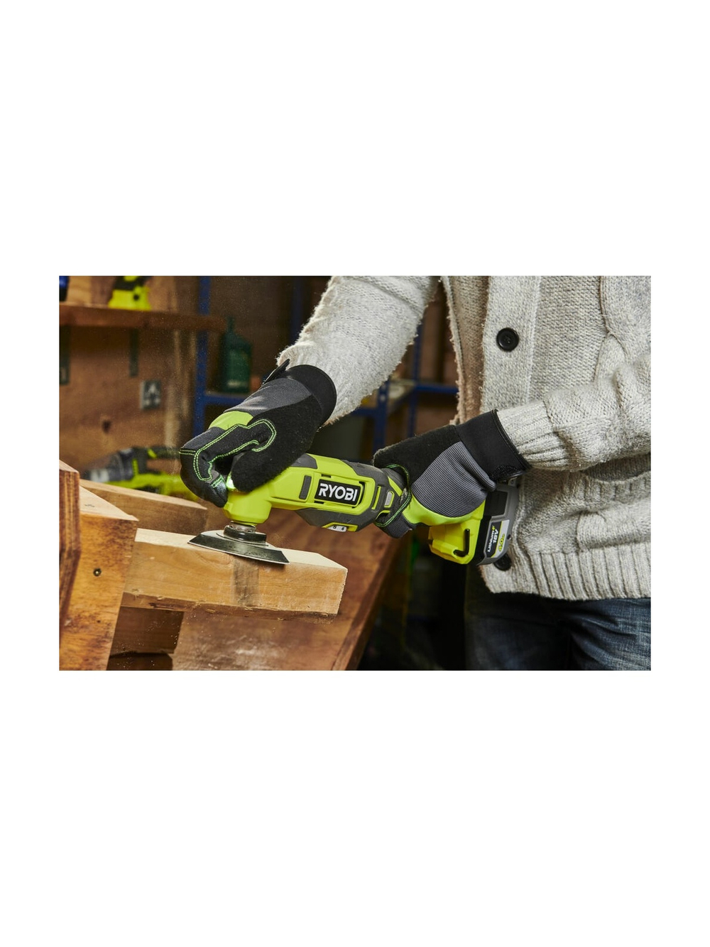 Многофункциональный инструмент Ryobi ONE+ 18В RMT18-0 5133005346