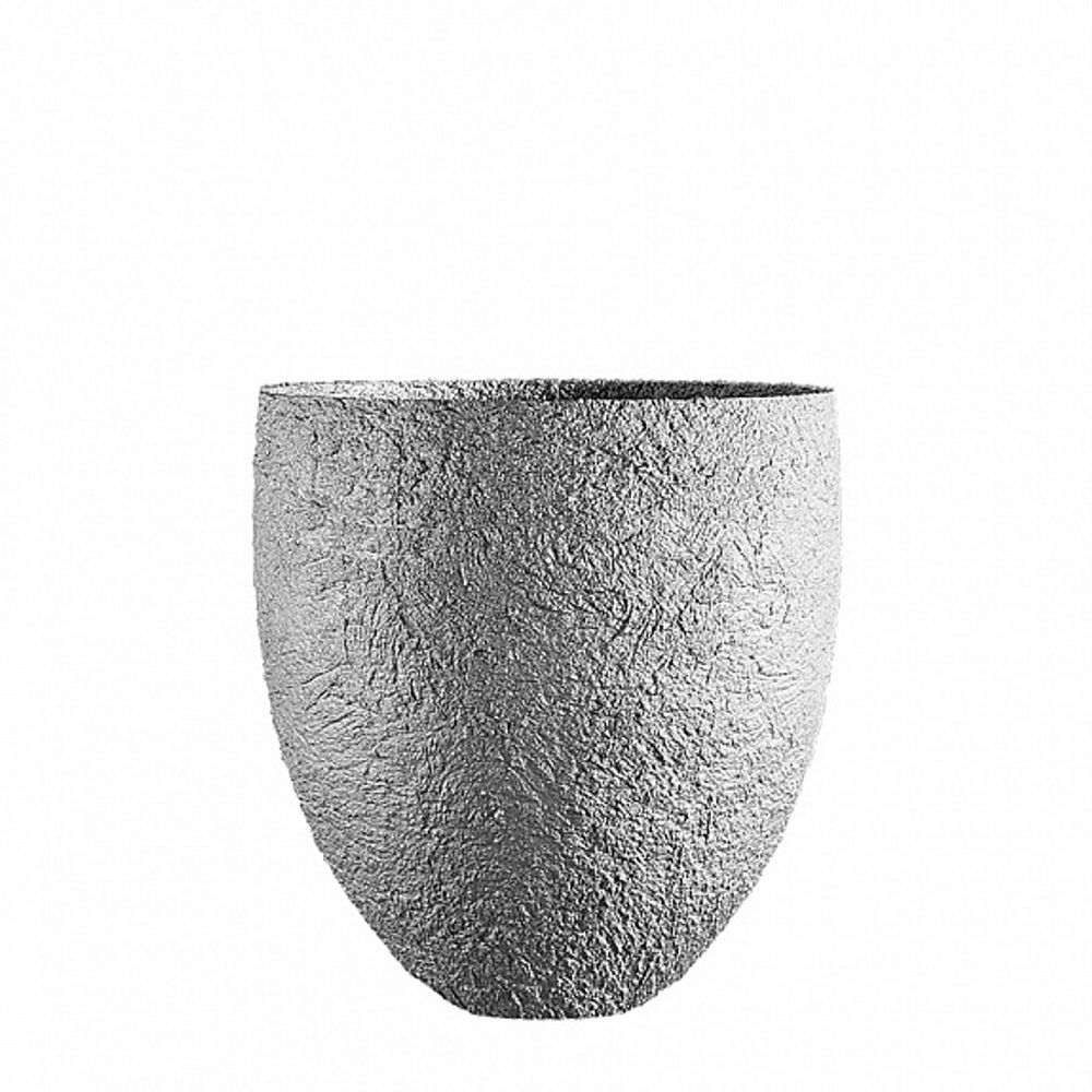Кашпо BARREL SILVER MAX D44 H48
