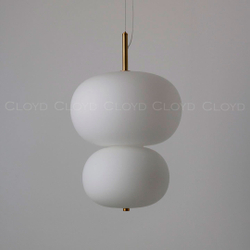 Подвесной светильник Cloyd AVOGADRO-A P2 / Ø35 см - латунь (арт.11430)