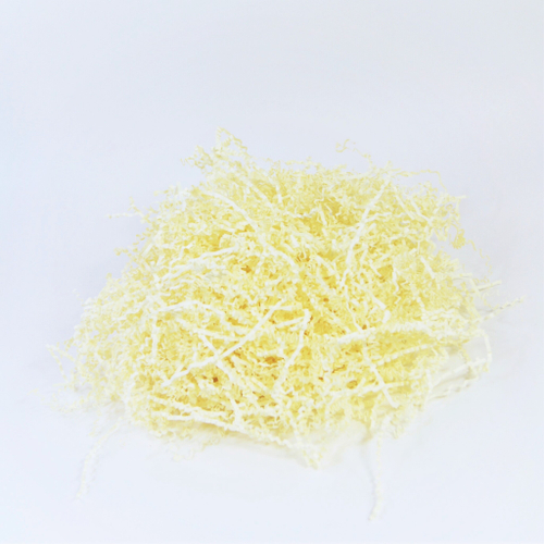 Бумажный наполнитель для подарков Ванильный 500гр (ширина 3мм)