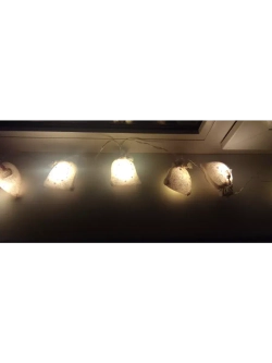 Гирлянда Подарки на батарейках 6x4х7см ткань 10LED