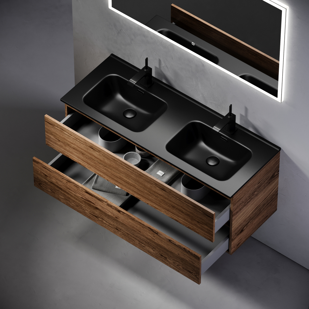 Тумба с раковиной Sancos Urban 120 см UR120-2ECH дуб чарльстон