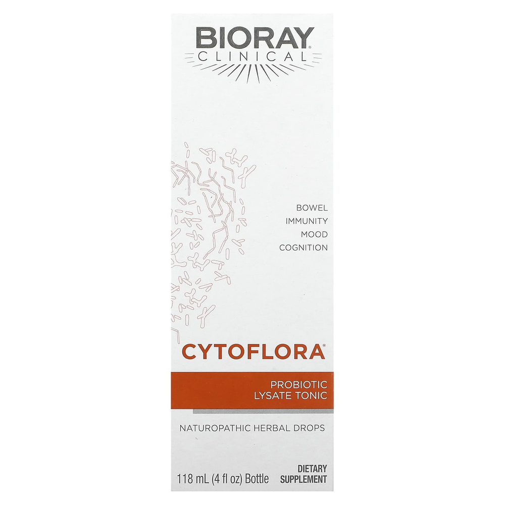 Bioray, CytoFlora, тоник с пробиотическим лизатом, 118 мл (4 жидк. унции)