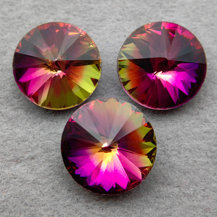 Rivoli К9, Tourmaline Purple Yellow