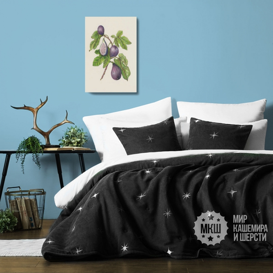 Набор текстиля в спальню  БЭЛЛИИ (арт. BL10-294-01)  - черный