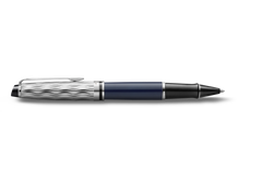 Ручка-роллер Waterman Expert22 SE deluxe Blue CT, цвет: Black, в подарочной упаковке