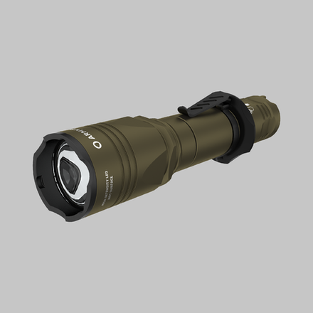 Фонарь светодиодный тактический Armytek Dobermann Pro Magnet USB, 1500 лм, Olive, Белый свет