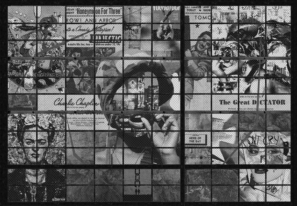 Дизайнерские обои Wall Street Frame